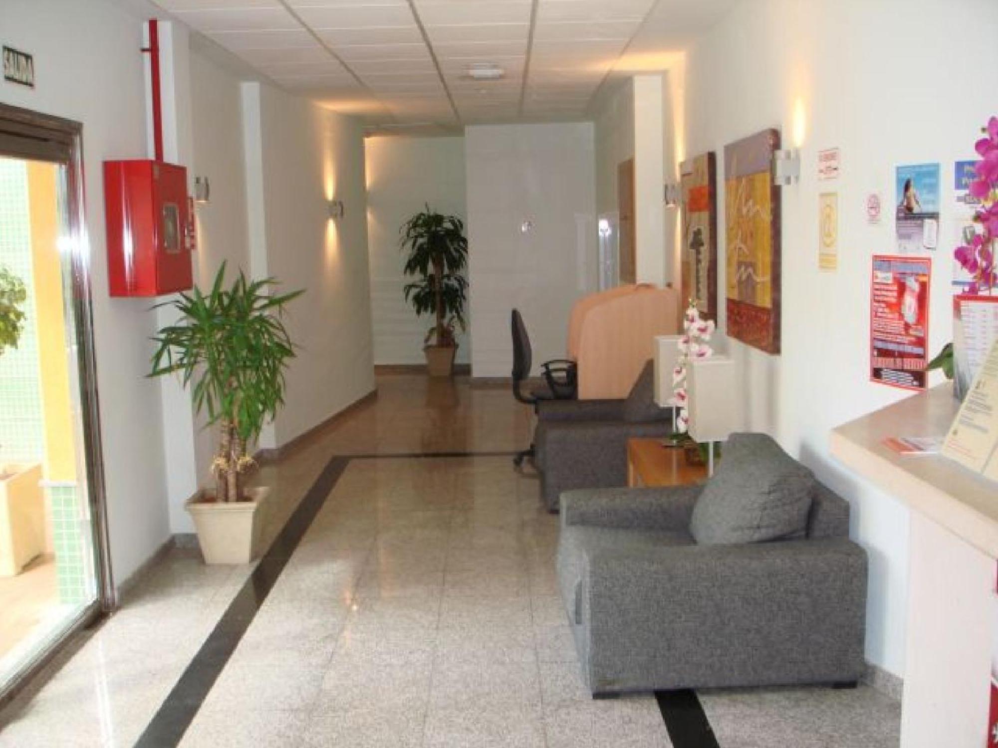 Reception La Rotonda Aparthotel Orihuela Buitenkant foto